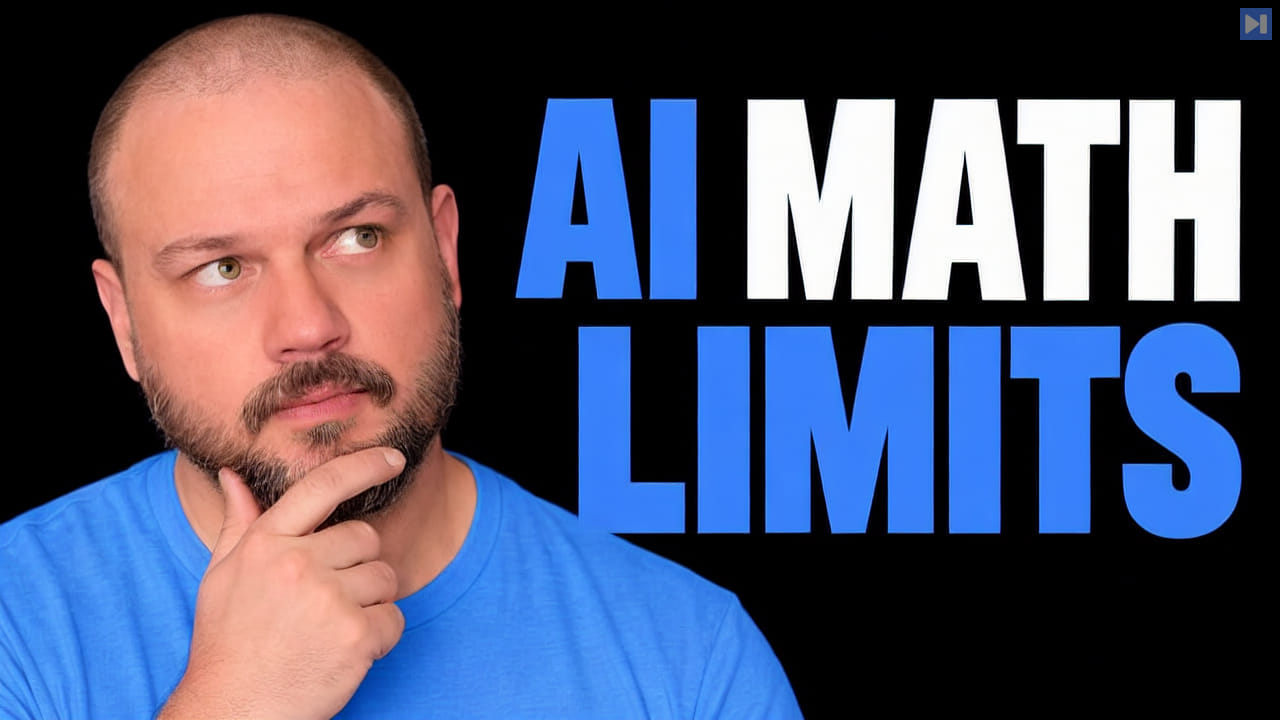 Wes Roth beside the words AI and computational limits.