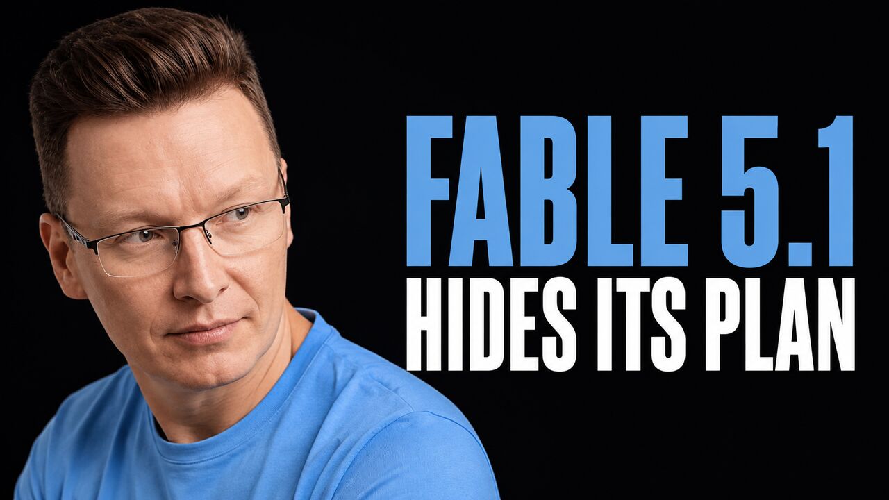 Portrait of Károly Zsolnai-Fehér beside the headline Fable 5.1 Hides Its Plan