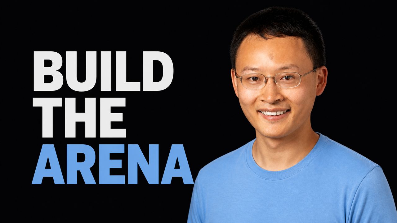 James Zou beside the words Build the Arena