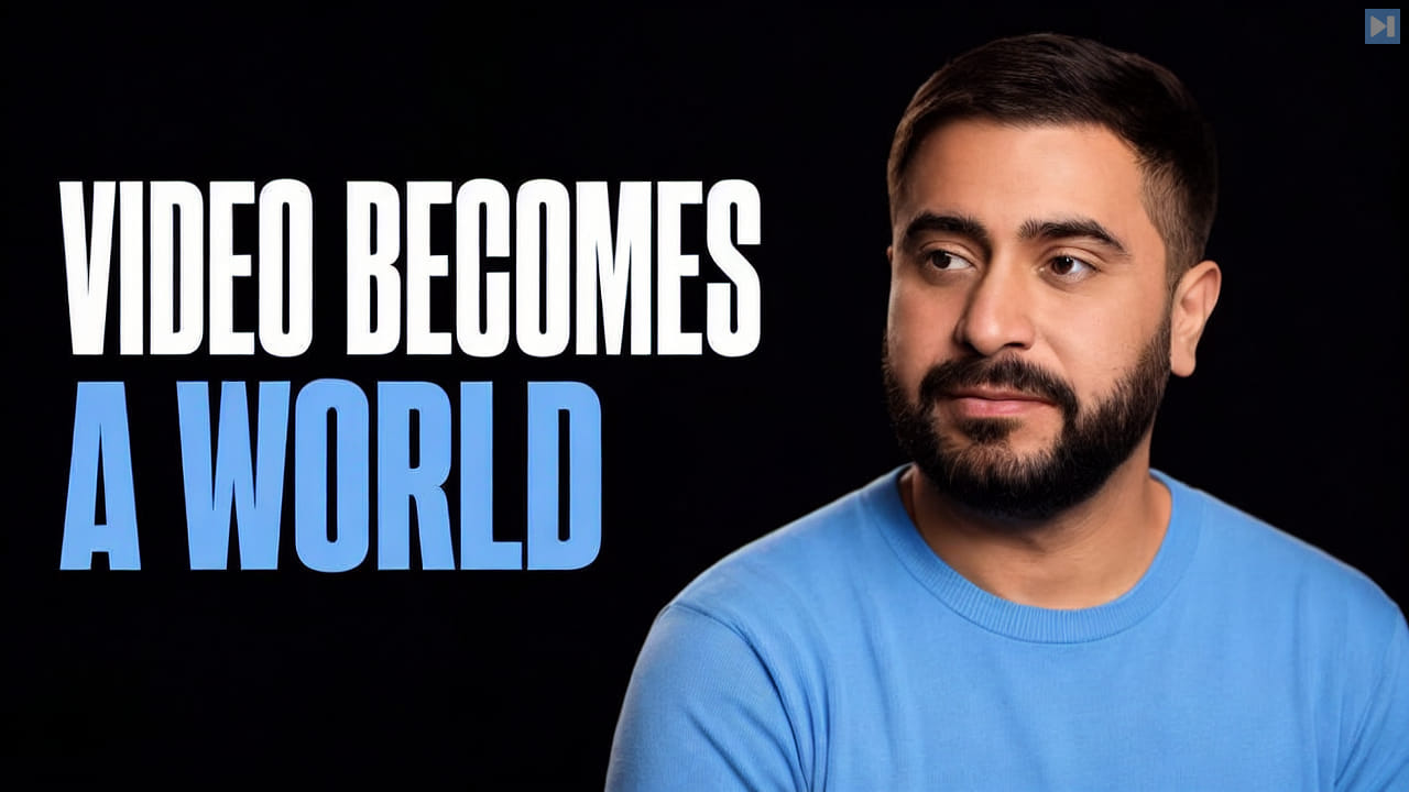 Bilawal Sidhu beside the headline Video Becomes a World